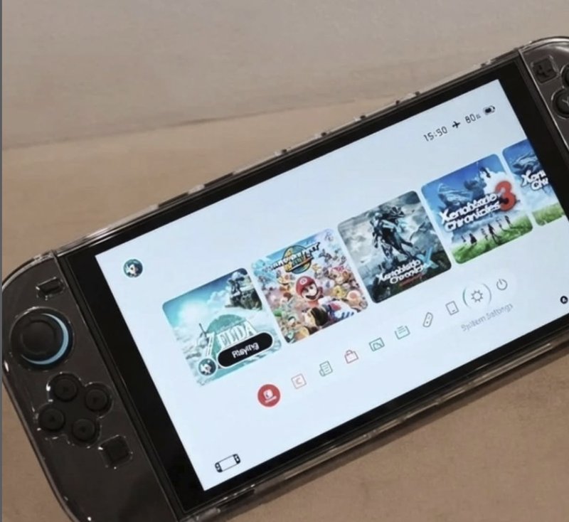 Funda y vidrio templado para Nintendo Switch 2